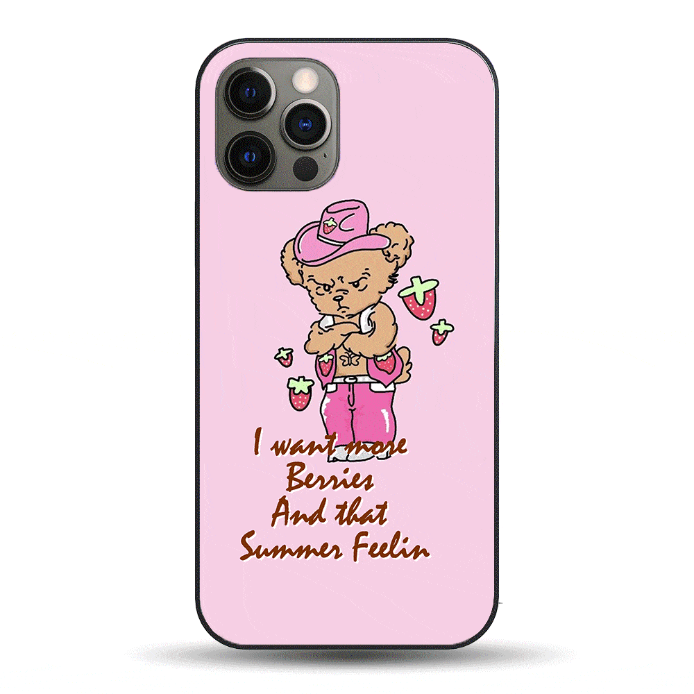 Coachella Bear LED Phone Case