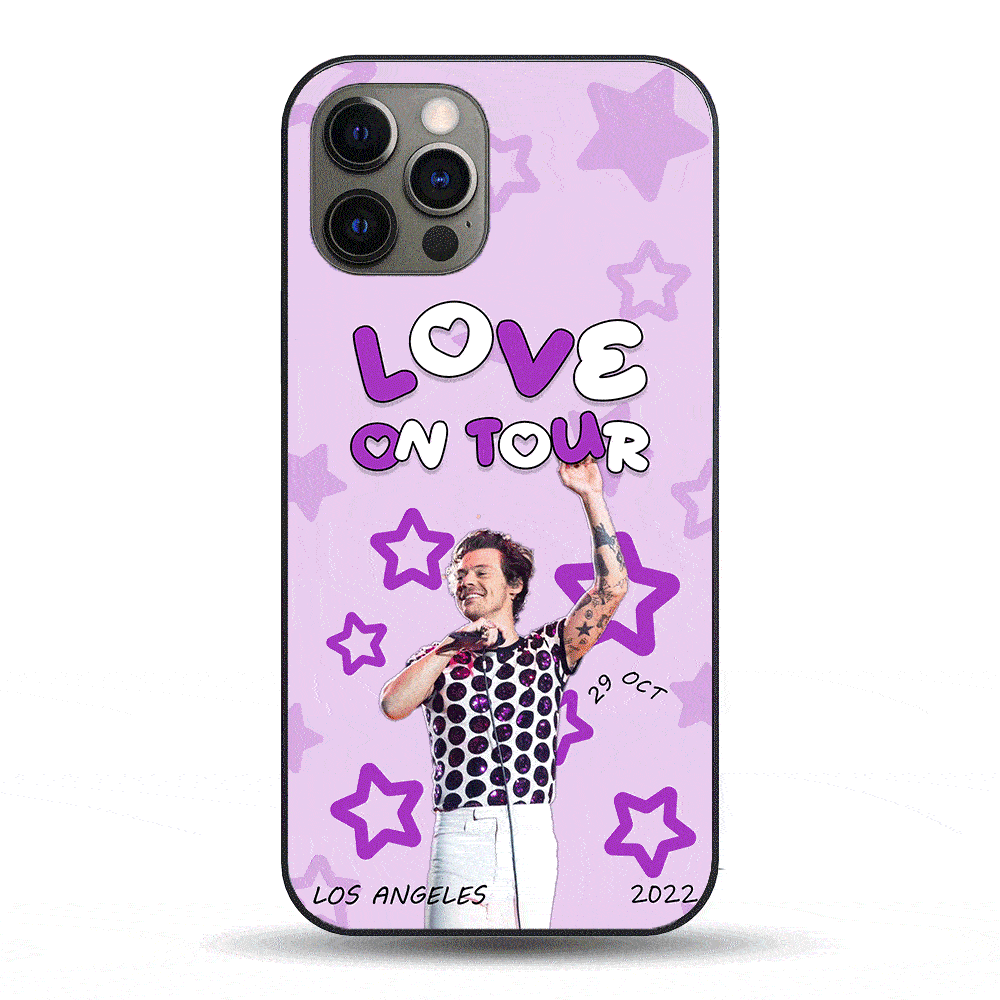 love on tour merch Harry Styles Phone Case LA Night 5