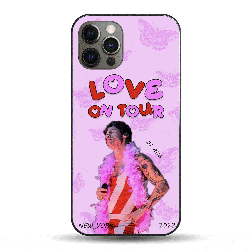 love on tour merch, harry styles phone case