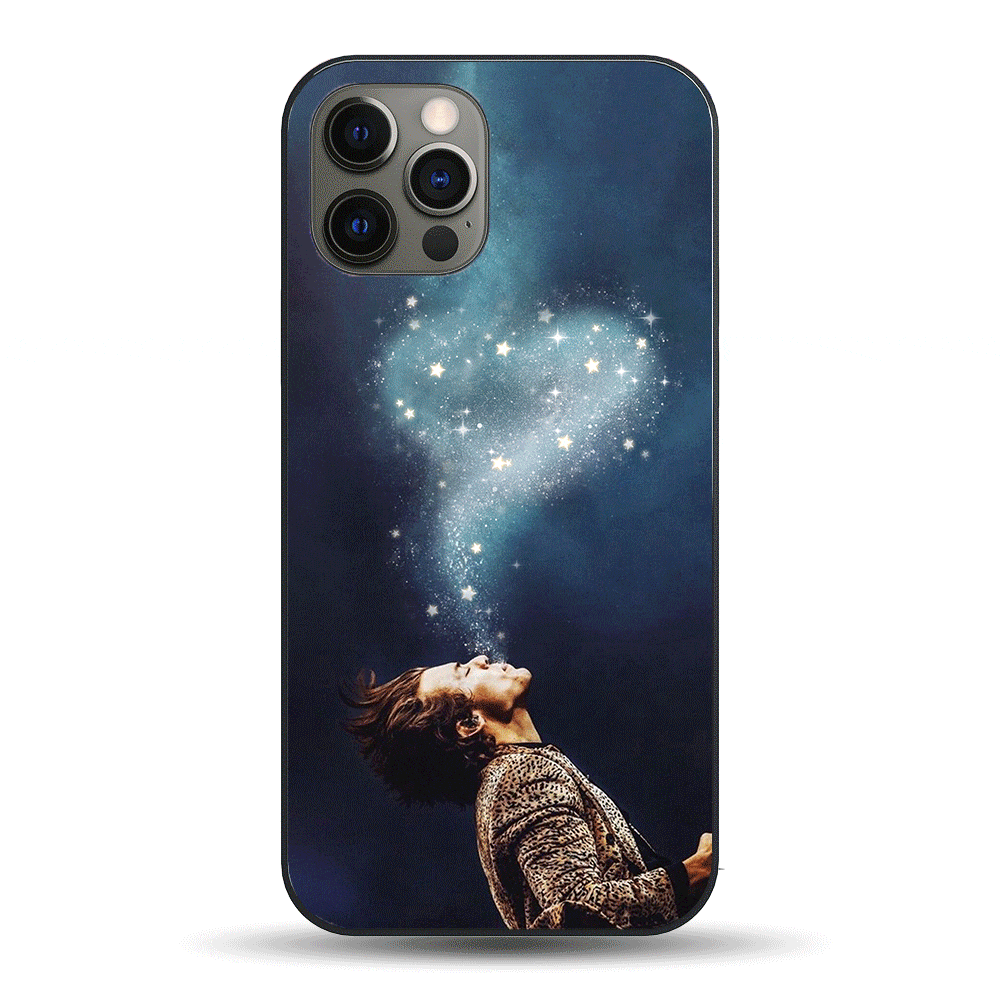 Harry Styles Phone Case Blue Heart