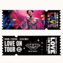 Love on Tour Souvenir Tickets Glitter