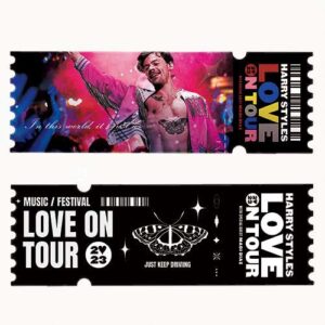 Love on Tour Souvenir Tickets Glitter