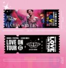 Love on Tour Souvenir Tickets Glitter