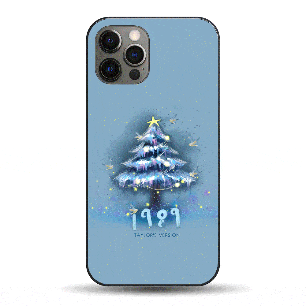 Swiftmas LED Phone Case 1989 Blue