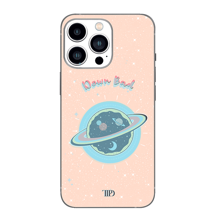 Taylor Swift LED Phone Case LED TTPD Down Bad Pink