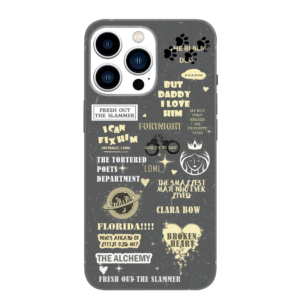 Taylor Swift LED Phone Case LED TTPD Song Track List