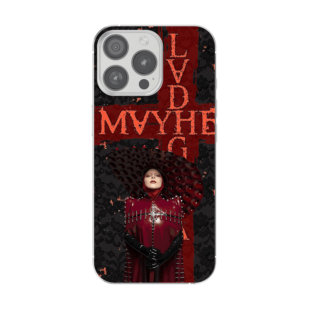 Lady GaGa LED Phone Case Mayhem Dark Verses VIII