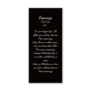 Ladygaga Lyrics Card Paparazzi